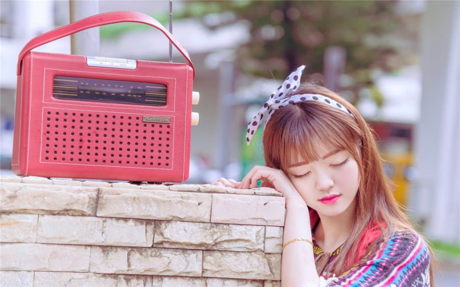 清纯可爱朝鲜美女迷人户外写真